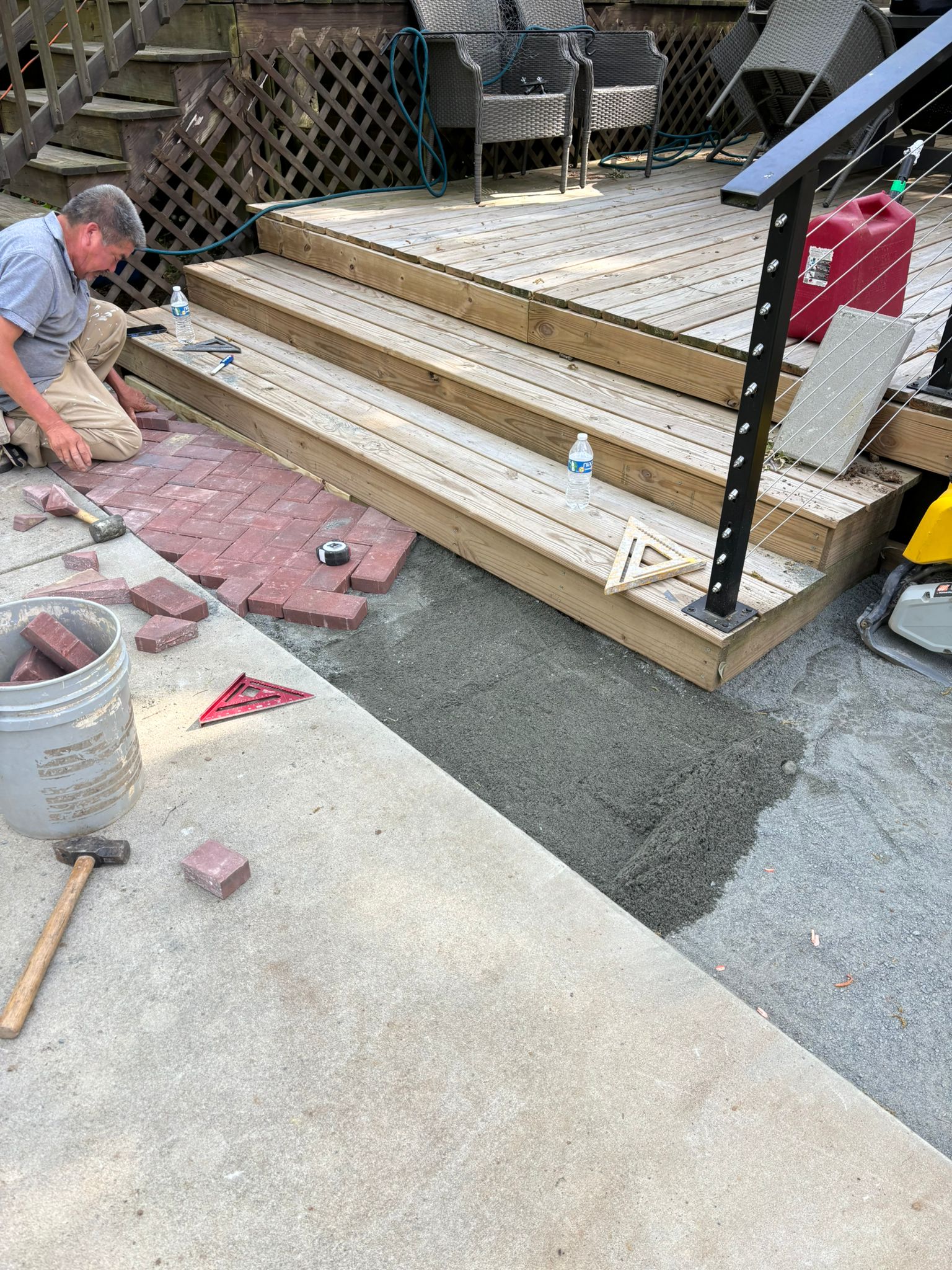 Paver Patio Installation